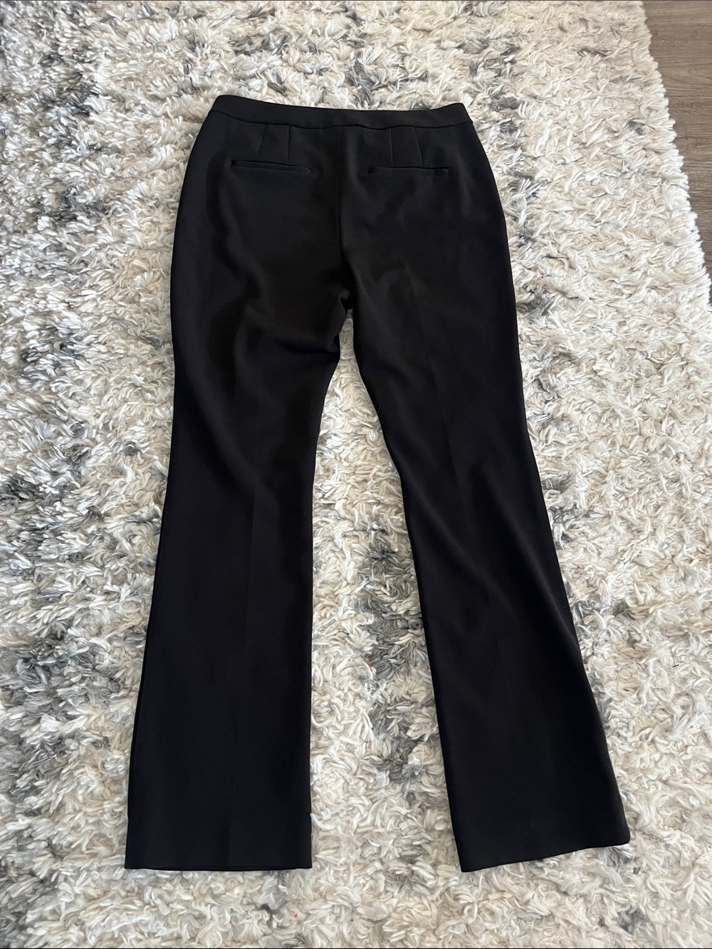 White House Black Market Black Curvy Bootcut Stretch Pants - Picture 7 of 7